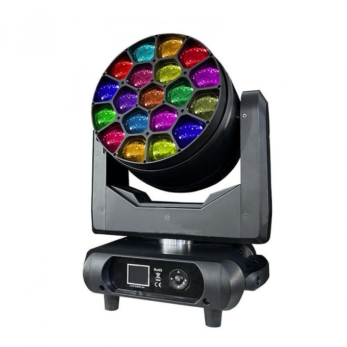 Вращающиеся головы LED типа WASH DIALIGHTING IW 19-15Z B-EYE V3 104726